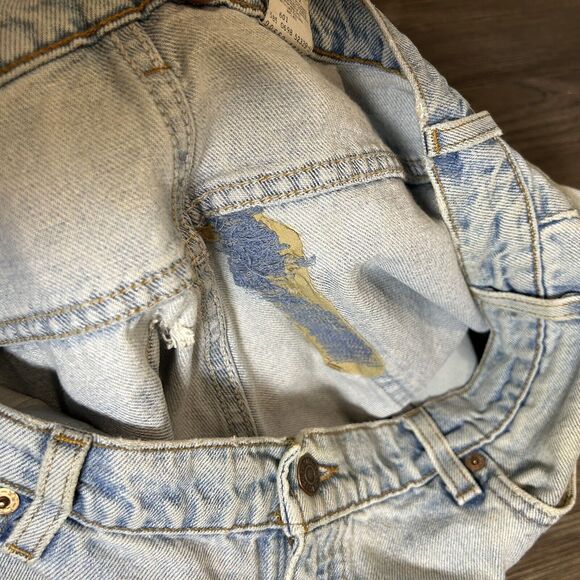 Vtg 1998 USA Levi's 560 Loose Fit Tapered Leg Denim Jeans Size 38x32 - Picture 12 of 12